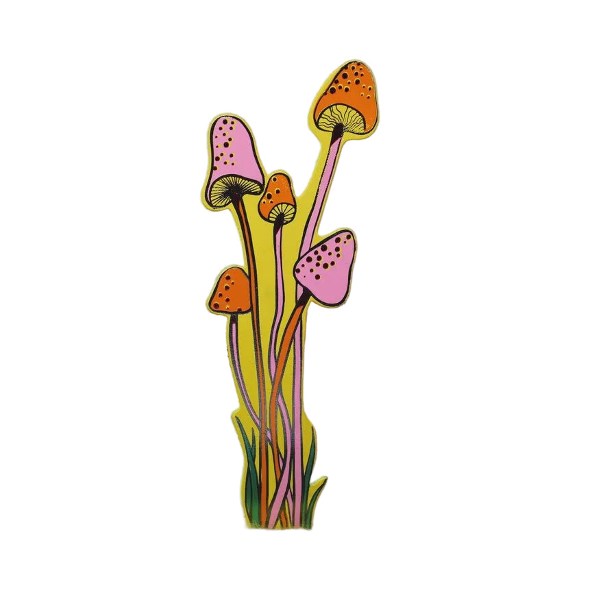 Mushroom Bookmark - Buttercup Yellow