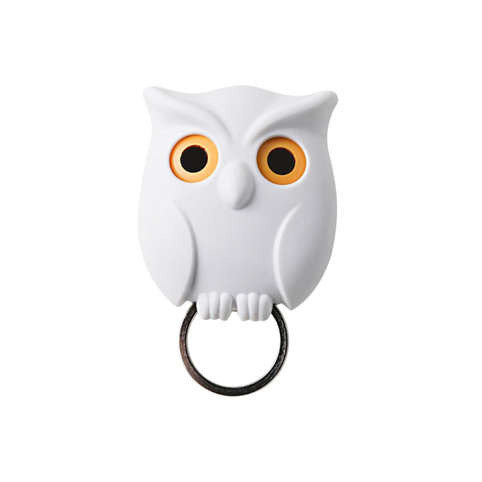 Night Owl Key Holder - White
