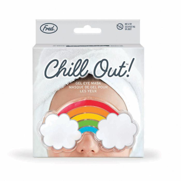 Chill Out! Gel Eye Mask Rainbow