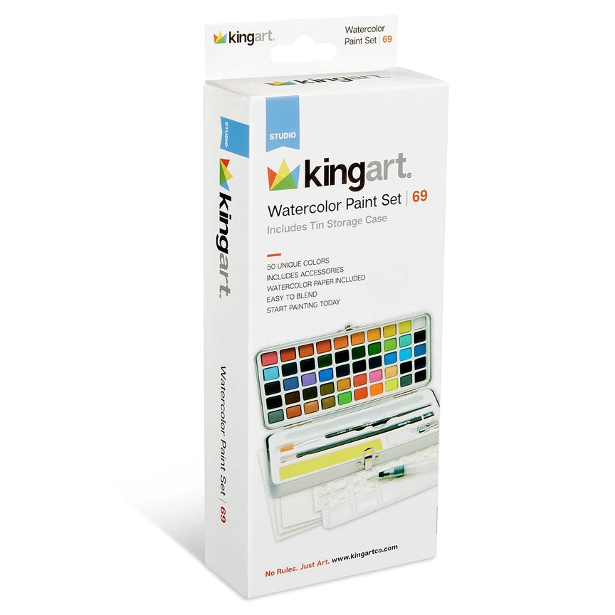 Watercolour Paint Set - 69 Piece