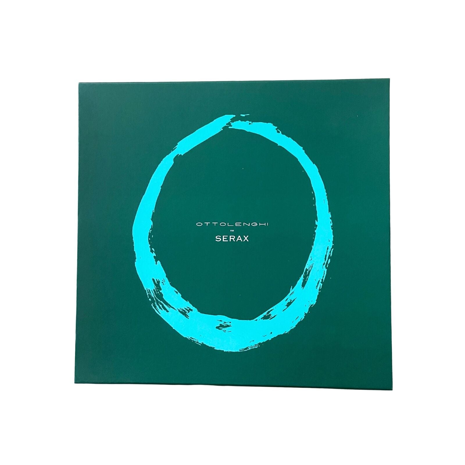 Ottolengi Salad Bowl - White With Blue Stripes