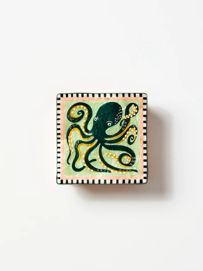 Capiz Shell Box - Mariner - Octopus