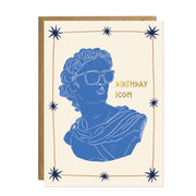 Birthday Icon Greek Statue Card