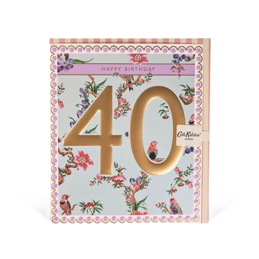 40th Birthday Cath Kidston Card