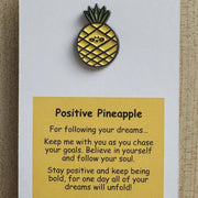 Little Joys Pin - Positive Pineapple