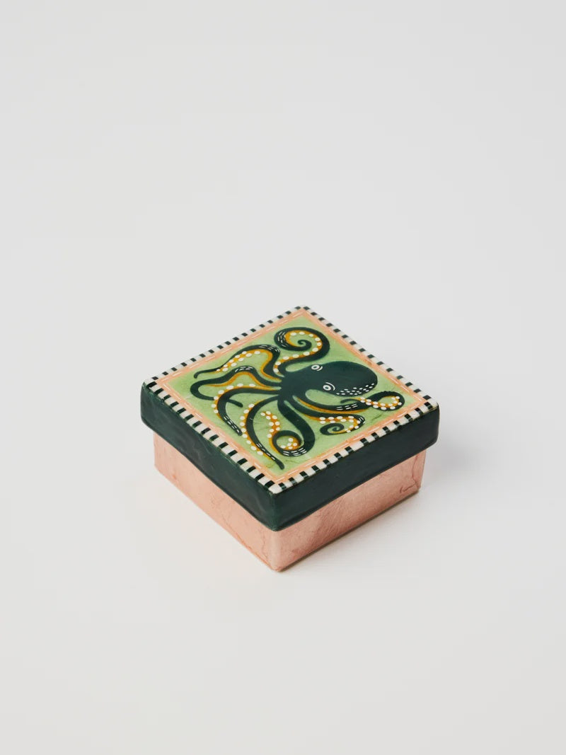 Capiz Shell Box - Mariner - Octopus