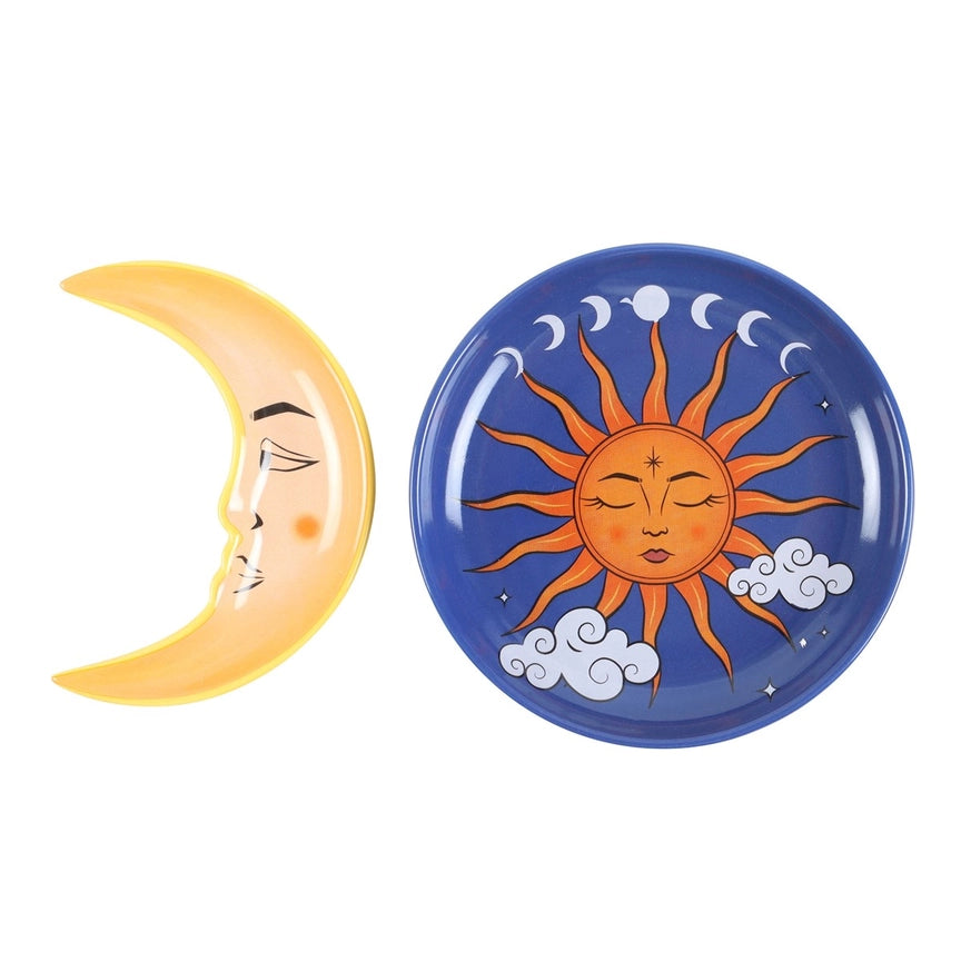 Stacking Trinket Dish - Sun & Moon Celestial