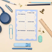 A5 Notepad - Wiggle Day Planner