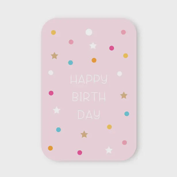 Gift Tag - Pink Sprinkles Birthday