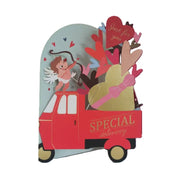 Cut Art Card - Special Delivery Cupid