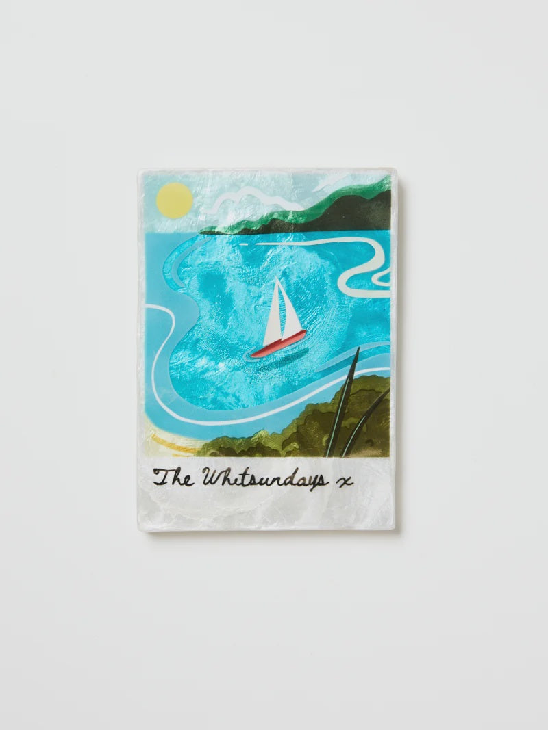 Capiz Shell Art Tile - Snapshot - Whitsundays