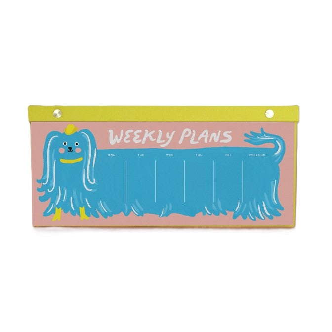 Weekly Planner - Cowboy Dog