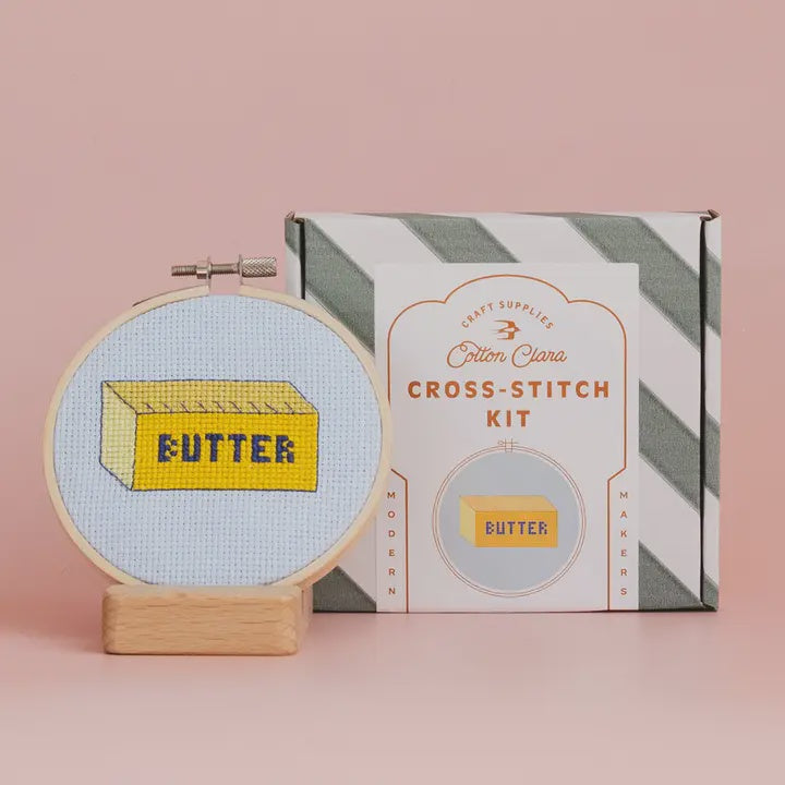 Cross-Stitch Kit - Butter