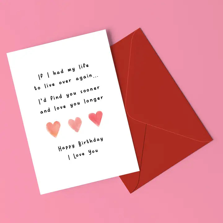 Love You Longer Card