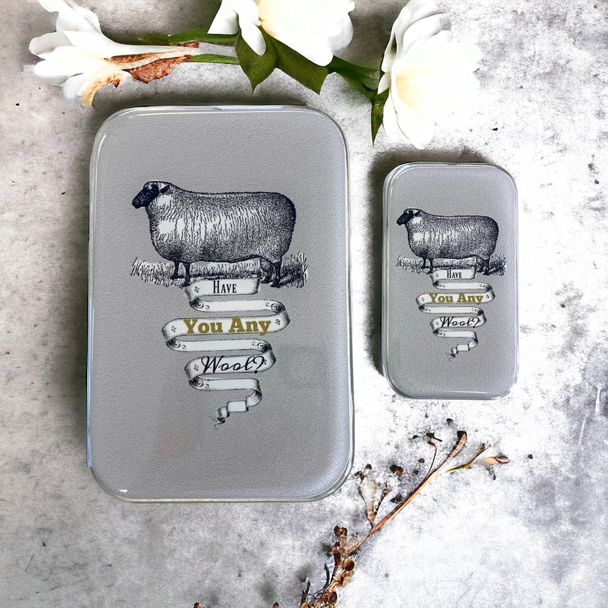 Notions Tin Small - Have You Any Wool