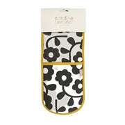 Double Oven Glove - Mono Floral