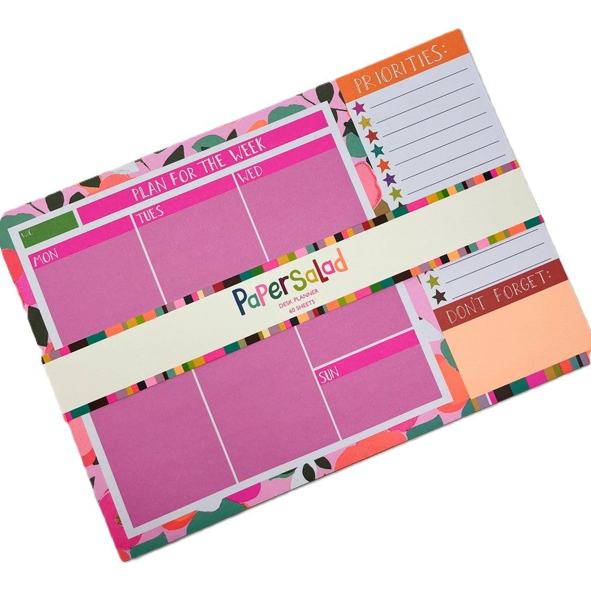 Weekly Desk Planner - Paper Salad