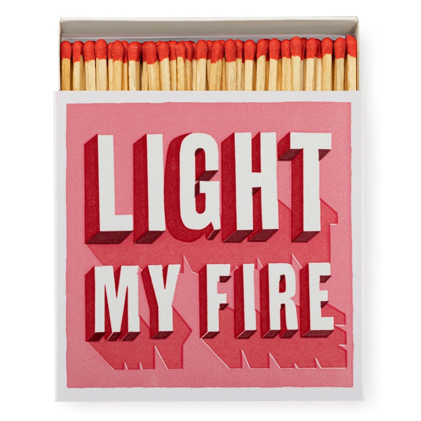 Square Matchbox - Light My Fire