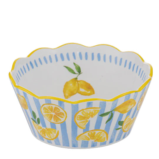 Capri Lemon Scallop Bowl