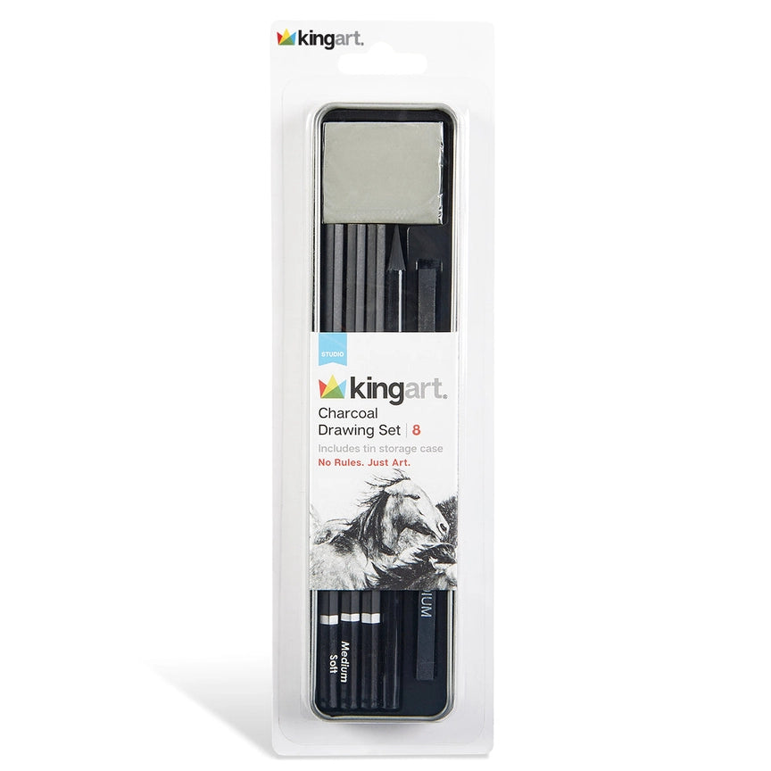 Sketch & Draw Tin Set - 8 Piece