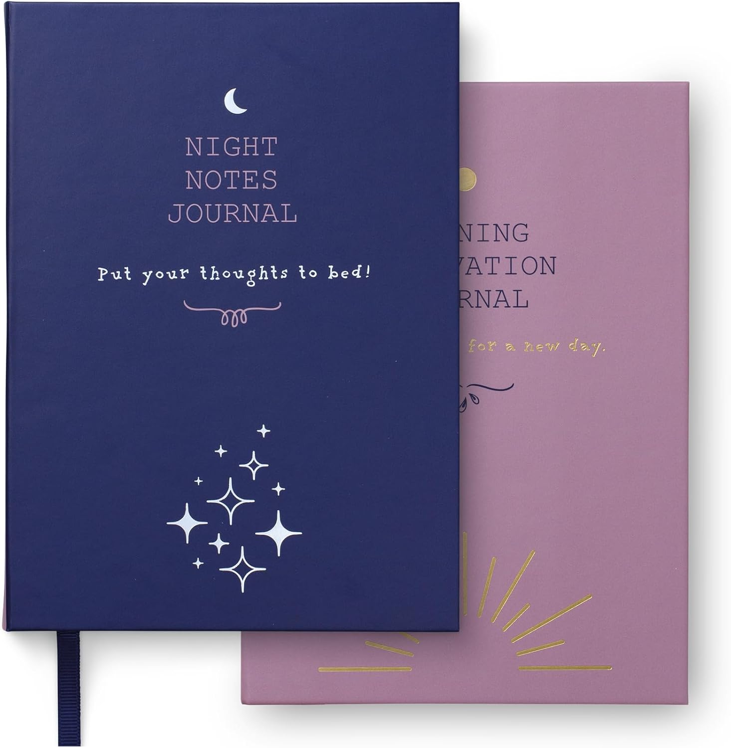 Flip Over Journal - Morning Motivation & Night Notes