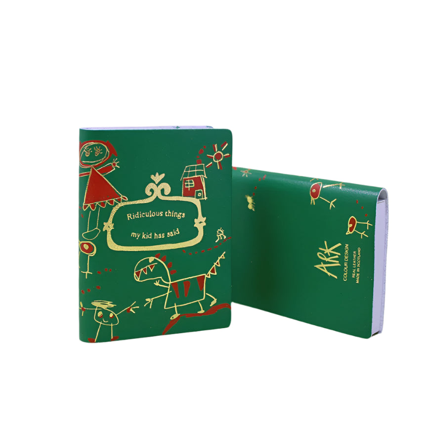 Midi Leather Journal - Ridiculous Things My Kid Has Said