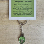 Little Joys Key Ring - Courageous Crocodile