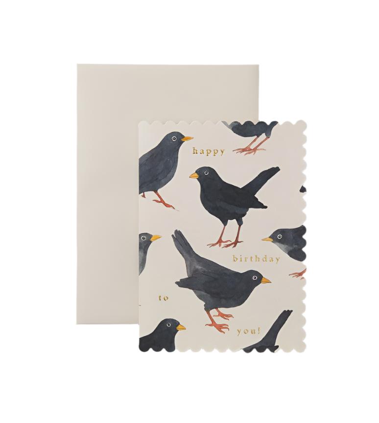 Happy Birthday To You Blackbird Card