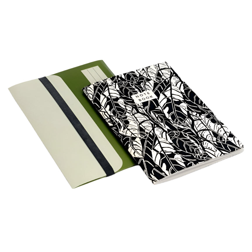 A5 Notebook & Folder - Avocado