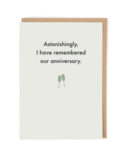 Our Anniversary Card