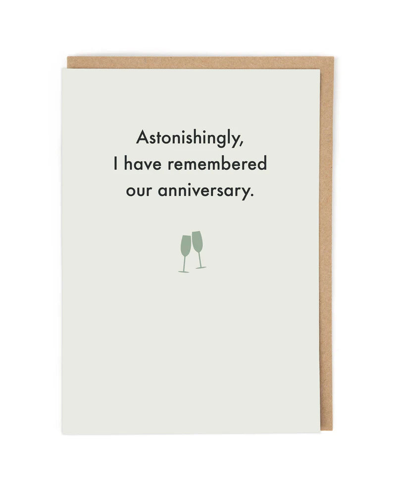Our Anniversary Card