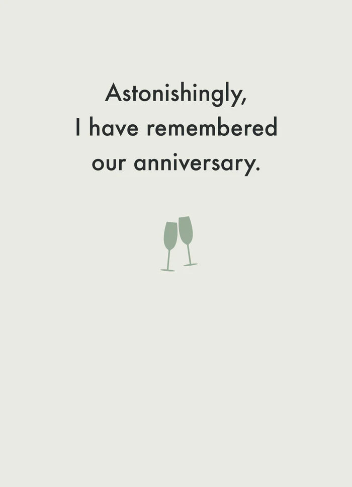 Our Anniversary Card