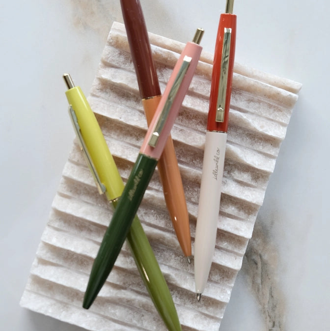 Retro Pen Set (4) - Desert Tones