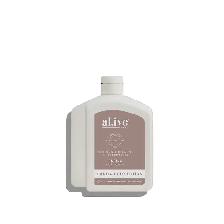 650ml Lotion Refill - Raspberry Blossom & Juniper