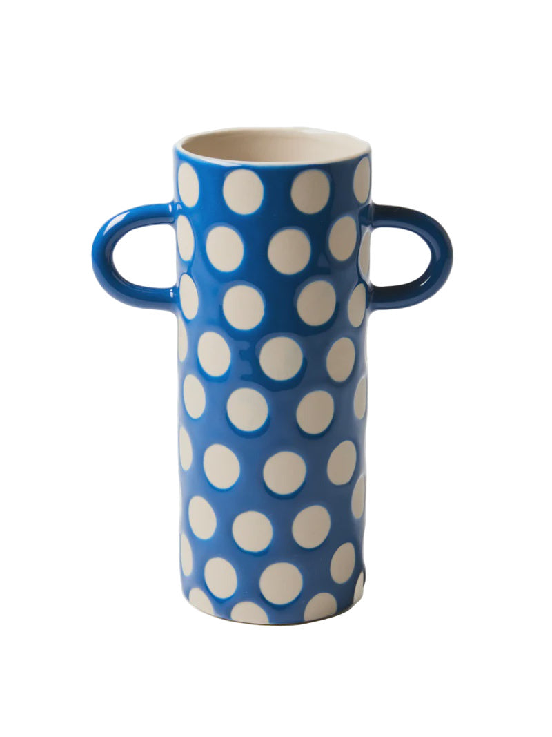 Griffe Blue Spot Bud Vase