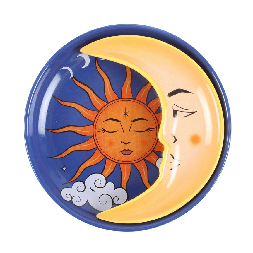 Stacking Trinket Dish - Sun & Moon Celestial