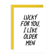 I Like Older Men Card