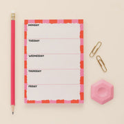 A6 Notepad - Week Planner