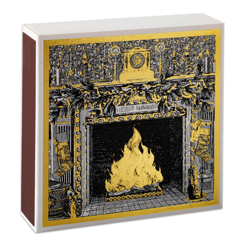 Square Matchbox - Fireside
