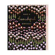 Dark Ditsy Have A Beautiful Birthday Card