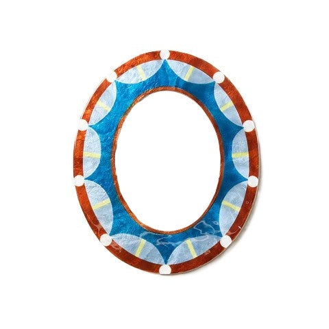 Capiz Shell Art Tile - Paloma - Mirror