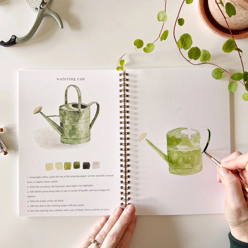 Watercolour Workbook - Garden