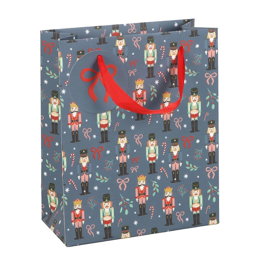 Gift Bag 23cm - Nutcracker Blue