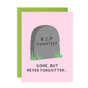 RIP Twenties Card
