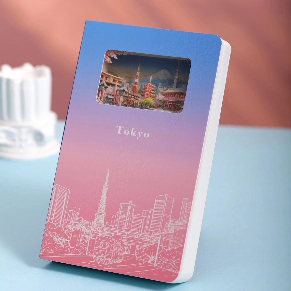 3D Paper Art Notebook - Tokyo