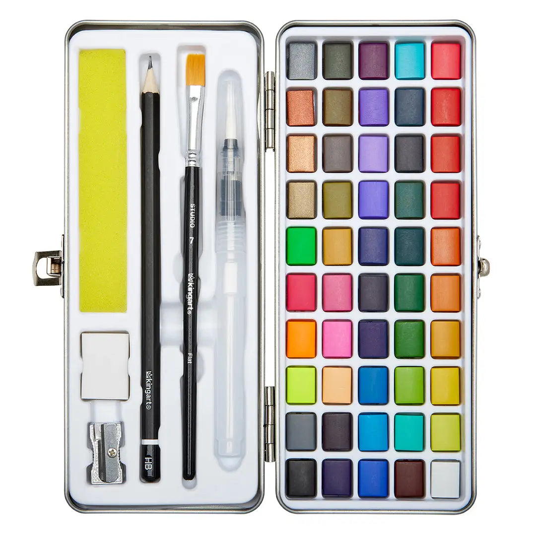 Watercolour Paint Set - 69 Piece