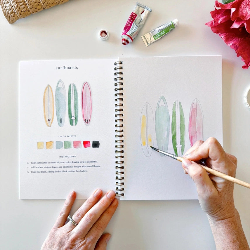 Watercolour Workbook - Tropical