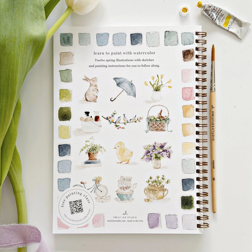 Watercolour Workbook - Spring