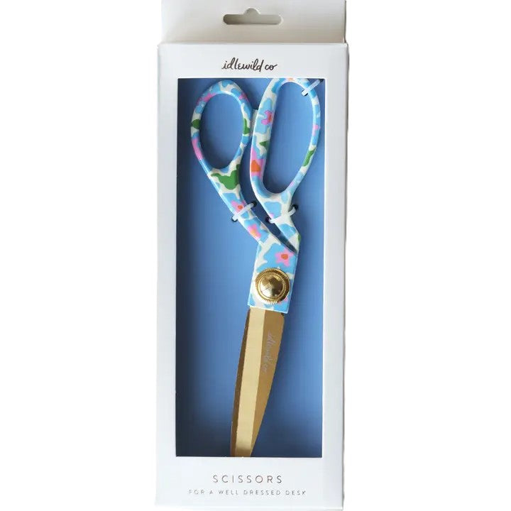 Designer Scissors - Trippy Daisies
