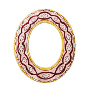 Capiz Shell Mirror - Samira - Pink Waves